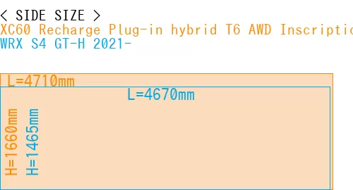 #XC60 Recharge Plug-in hybrid T6 AWD Inscription 2022- + WRX S4 GT-H 2021-
